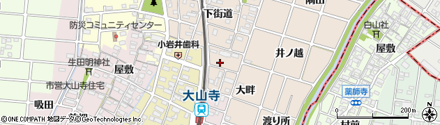 愛知県岩倉市曽野町（井ノ越）周辺の地図
