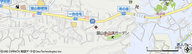 神奈川県三浦郡葉山町一色423周辺の地図