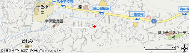 神奈川県三浦郡葉山町一色762周辺の地図