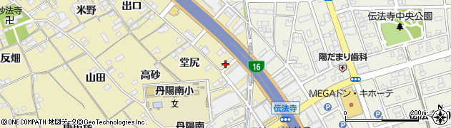 愛知県一宮市丹陽町九日市場下田97周辺の地図
