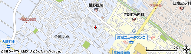 滋賀県彦根市大藪町2019周辺の地図