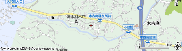 神奈川県三浦郡葉山町木古庭640周辺の地図