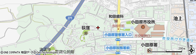 神奈川県小田原市荻窪571周辺の地図