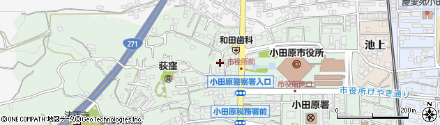 神奈川県小田原市荻窪577周辺の地図