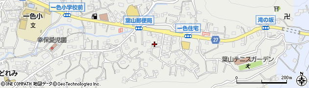 神奈川県三浦郡葉山町一色658周辺の地図