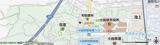 神奈川県小田原市荻窪575周辺の地図