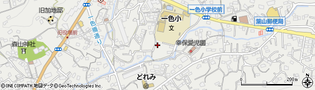 神奈川県三浦郡葉山町一色1092周辺の地図