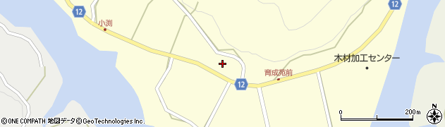 京都府南丹市美山町小渕（中才）周辺の地図