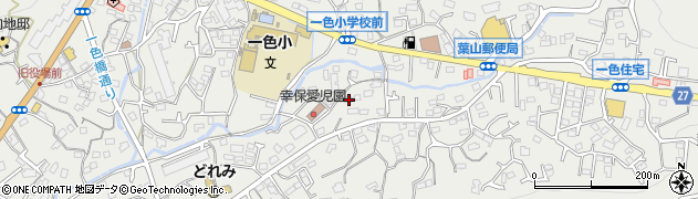 神奈川県三浦郡葉山町一色942周辺の地図