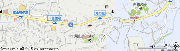 神奈川県三浦郡葉山町一色377周辺の地図