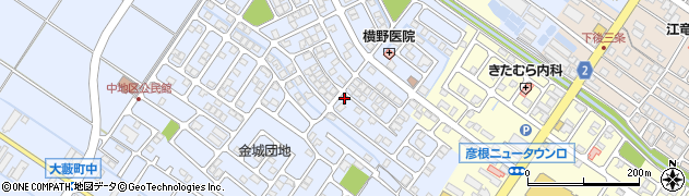滋賀県彦根市大藪町2012周辺の地図