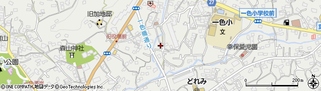 神奈川県三浦郡葉山町一色1134周辺の地図