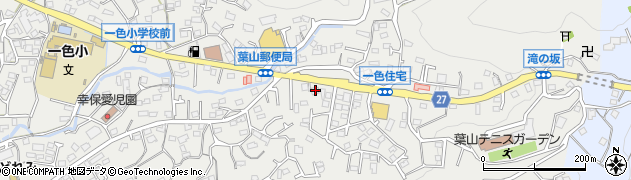 神奈川県三浦郡葉山町一色657周辺の地図