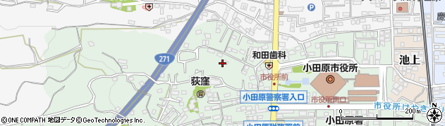 神奈川県小田原市荻窪567周辺の地図