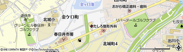 愛知県春日井市金ケ口町6周辺の地図