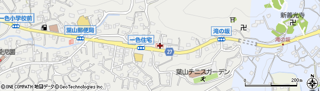 神奈川県三浦郡葉山町一色370周辺の地図