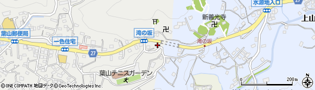神奈川県三浦郡葉山町一色333周辺の地図