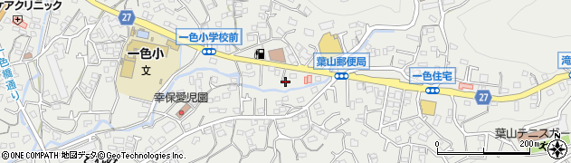 神奈川県三浦郡葉山町一色975周辺の地図