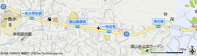 神奈川県三浦郡葉山町一色690周辺の地図