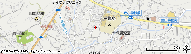 神奈川県三浦郡葉山町一色1115-4周辺の地図
