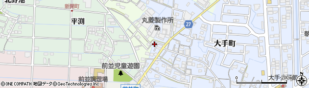 愛知県春日井市大手町1041周辺の地図