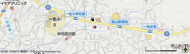 神奈川県三浦郡葉山町一色959周辺の地図
