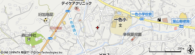 神奈川県三浦郡葉山町一色1168-4周辺の地図