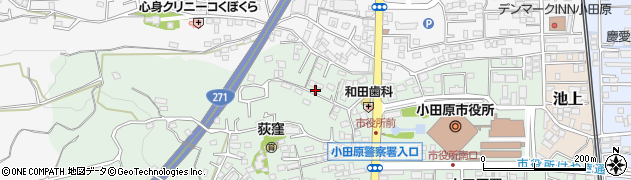 神奈川県小田原市荻窪599周辺の地図