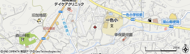 神奈川県三浦郡葉山町一色1115周辺の地図