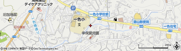 神奈川県三浦郡葉山町一色1056周辺の地図