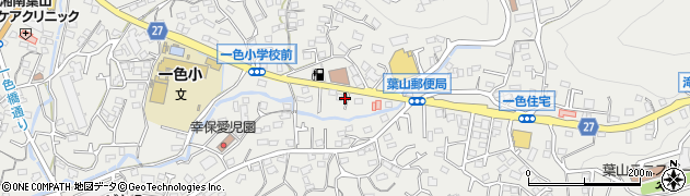 神奈川県三浦郡葉山町一色976-5周辺の地図