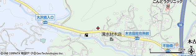神奈川県三浦郡葉山町木古庭373周辺の地図