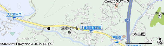 神奈川県三浦郡葉山町木古庭413周辺の地図