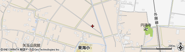 千葉県いすみ市若山周辺の地図