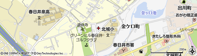 愛知県春日井市金ケ口町1581周辺の地図
