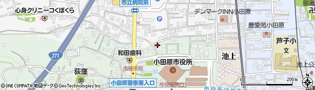 神奈川県小田原市荻窪336周辺の地図
