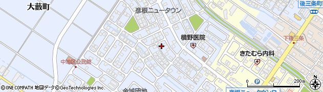 滋賀県彦根市大藪町2083周辺の地図