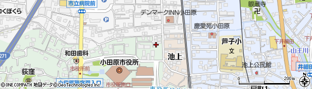 神奈川県小田原市荻窪342周辺の地図