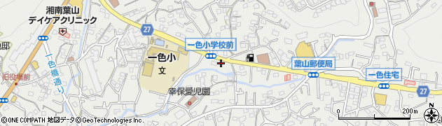 神奈川県三浦郡葉山町一色950周辺の地図