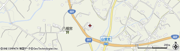 静岡県富士宮市山宮809周辺の地図