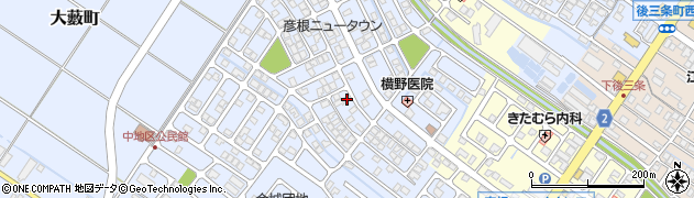 滋賀県彦根市大藪町2080周辺の地図