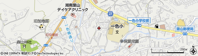 神奈川県三浦郡葉山町一色1111周辺の地図