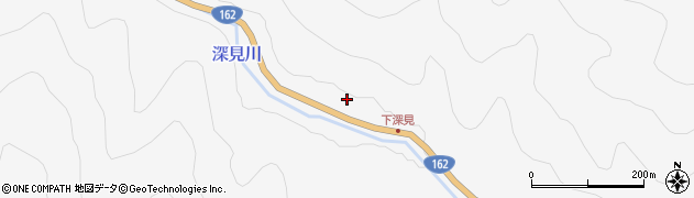 京都府南丹市美山町深見（西浦河原）周辺の地図