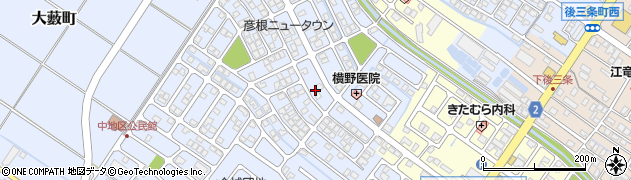 滋賀県彦根市大藪町2071周辺の地図