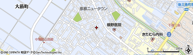 滋賀県彦根市大藪町2081周辺の地図