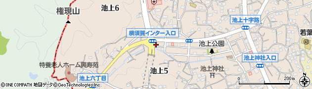 横須賀市消防局　横須賀市消防団第１１分団周辺の地図