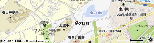 愛知県春日井市金ケ口町1534周辺の地図