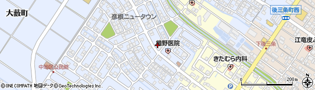 滋賀県彦根市大藪町2058周辺の地図