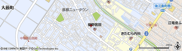 滋賀県彦根市大藪町2047周辺の地図
