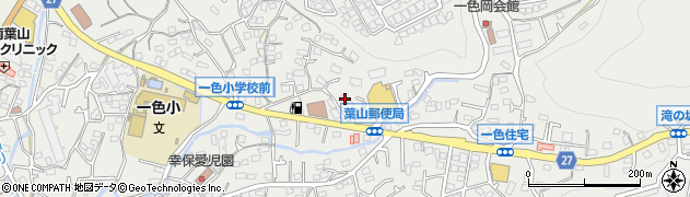 神奈川県三浦郡葉山町一色1008周辺の地図